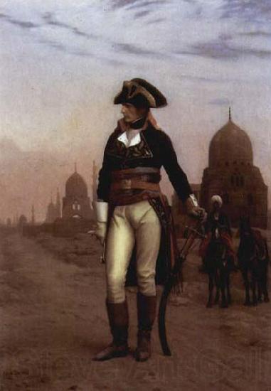Jean-Leon Gerome General Bonaparte in Kairo Norge oil painting art